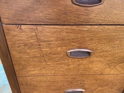 Vintage Mid Century Modern Mainline Hooker Writing Desk - Thumbnail 12