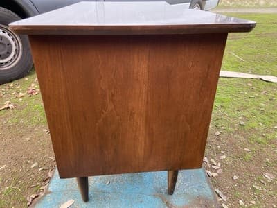 Vintage Mid Century Modern Mainline Hooker Writing Desk - Thumbnail 17