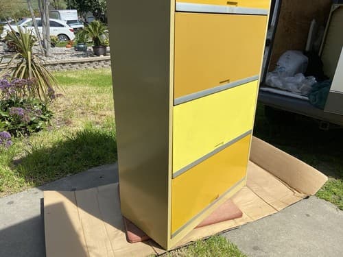 Tab Vintage Metal Barrister Lawyers Bookcase Style - Thumbnail 13