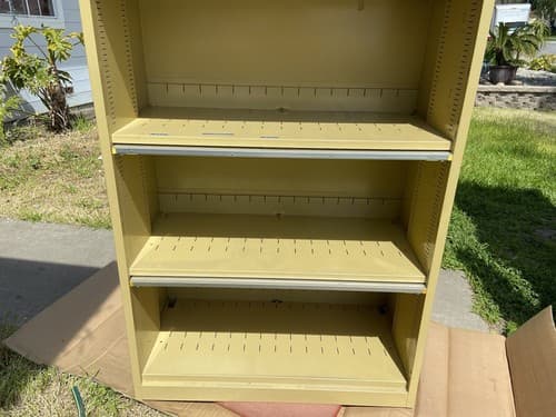 Tab Vintage Metal Barrister Lawyers Bookcase Style - Thumbnail 3