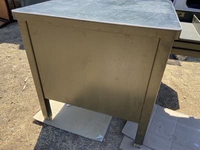 Mid-century Modern General Fireproofing Tanker Desk - Thumbnail 9
