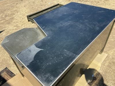 Mid-century Modern General Fireproofing Tanker Desk - Thumbnail 11