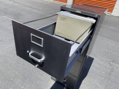 Vintage McDowell And Craig Industrial Metal File Cabinet - Thumbnail 16