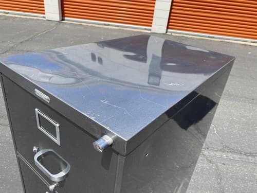 Vintage McDowell And Craig Industrial Metal File Cabinet - Thumbnail 5