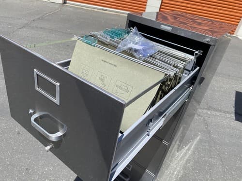 Vintage McDowell And Craig Industrial Metal File Cabinet - Thumbnail 4