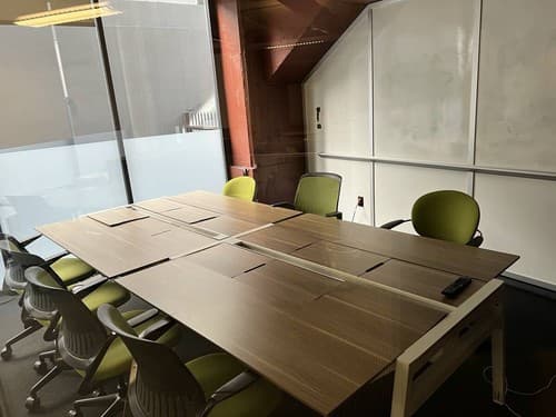 Steelcase Turnstone Bivi  For 4 Virginia Walnut - Image 1