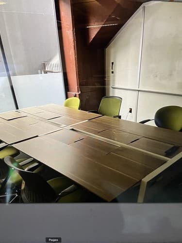 Steelcase Turnstone Bivi  For 4 Virginia Walnut - Thumbnail 8