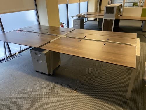 Steelcase Turnstone Bivi  For 4 Virginia Walnut - Thumbnail 7