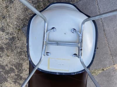 Vintage Herman Miller Eames Side Chairs Dark Brown  Mid Century Modern Set Of 5 - Thumbnail 3