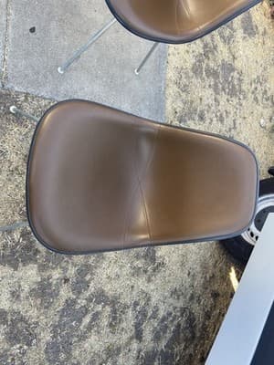 Vintage Herman Miller Eames Side Chairs Dark Brown  Mid Century Modern Set Of 5 - Thumbnail 23