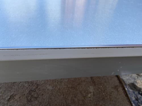 Shaw Walker Vintage Mid Century Modern Metal Tanker Desk. - Thumbnail 9