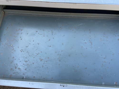 Shaw Walker Vintage Mid Century Modern Metal Tanker Desk. - Thumbnail 16