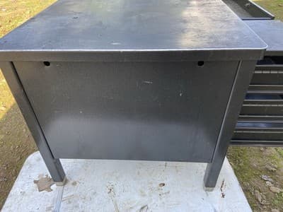 The General Fireproofing Company Tanker Desk Table Has Patina - Thumbnail 5