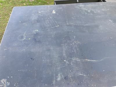 The General Fireproofing Company Tanker Desk Table Has Patina - Thumbnail 8
