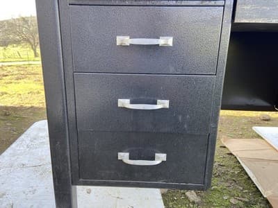 The General Fireproofing Company Tanker Desk Table Has Patina - Thumbnail 22