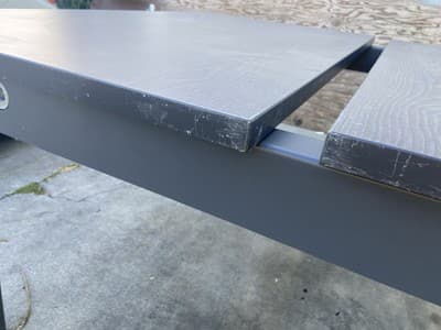 Poppin Commercial Series A  Double Desk - Thumbnail 8