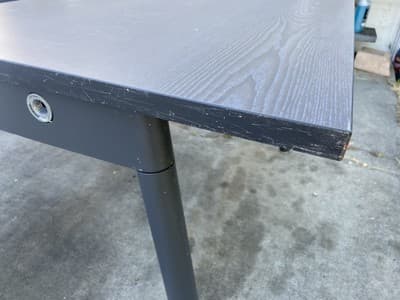 Poppin Commercial Series A  Double Desk - Thumbnail 9