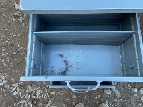 General Fireproofing Vintage Steel Tanker Desk - Thumbnail 3