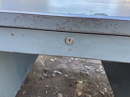 General Fireproofing Vintage Steel Tanker Desk - Thumbnail 14