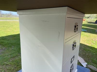 pottery barn Bedford Desk Set And Swivel Rolling Chair Selling As A Set Only - Thumbnail 23