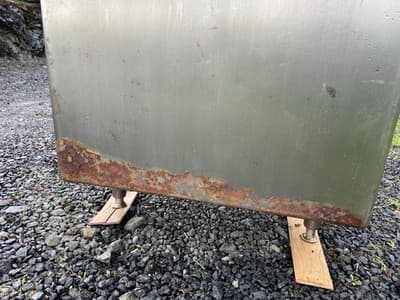 McDowell And Craig Vintage INDUSTRIAL Tanker Desk With Patina Or Restore It - Thumbnail 5