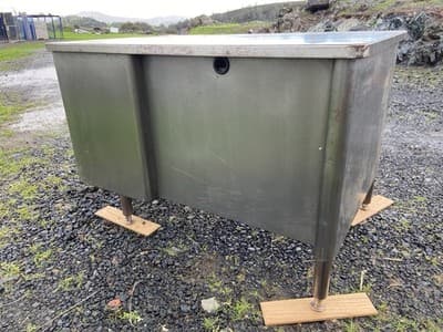 McDowell And Craig Vintage INDUSTRIAL Tanker Desk With Patina Or Restore It - Thumbnail 11