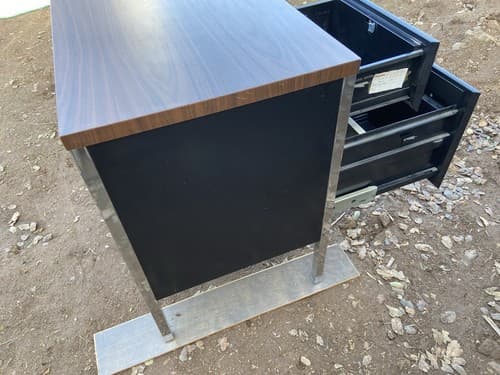 Steelcase  Vintage Mid Century Modern Tanker Credenza - Thumbnail 14