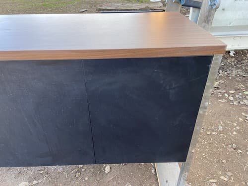 Steelcase  Vintage Mid Century Modern Tanker Credenza - Thumbnail 13