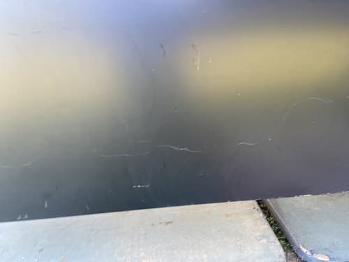 Florence knoll Style Marble Top Medal Tanker Credenza - Thumbnail 10