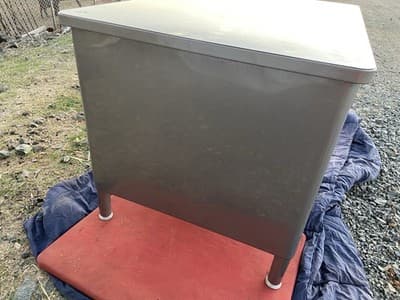 Vintage Mid Century Modern McDowell & Craig Tanker Desk Refurbished - Thumbnail 15