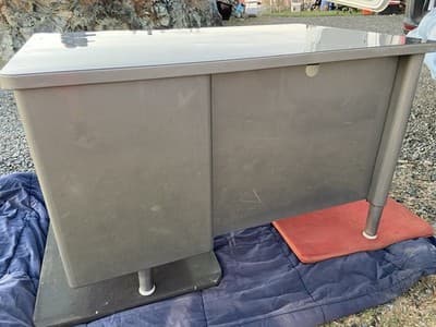 Vintage Mid Century Modern McDowell & Craig Tanker Desk Refurbished - Thumbnail 11