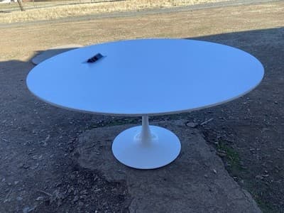 Steelcase Coalesse Round Conference Kitchen Dining Table - Thumbnail 4