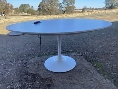 Steelcase Coalesse Round Conference Kitchen Dining Table