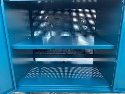 Active Duty Storage Metal Credenza Sideboard By Heartwork - Thumbnail 5