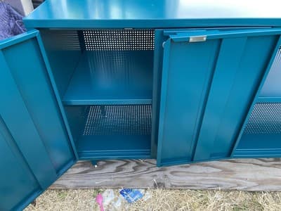 Active Duty Storage Metal Credenza Sideboard By Heartwork - Thumbnail 14