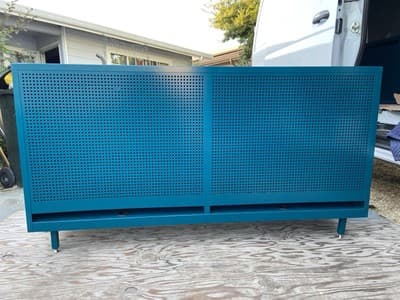 Active Duty Storage Metal Credenza Sideboard By Heartwork - Thumbnail 20