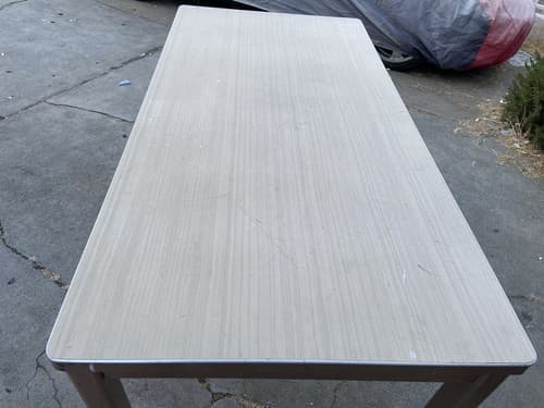 Vintage Art Metal Tanker Desk Library Table - Thumbnail 12