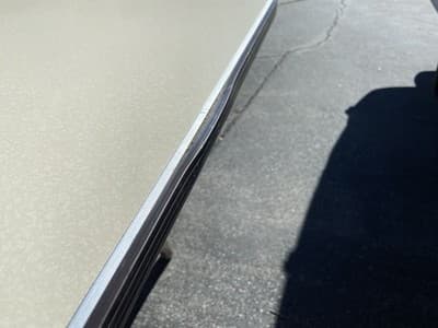 1960s AllSteel Panel Leg Tanker Table Desk Metal Work Bench - Thumbnail 7