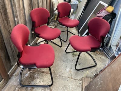 Vintage Herman Miller Equa Chairs Set Of 4
