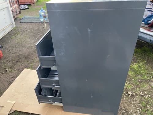 Vintage Cole Steel Metal File Cabinet - Thumbnail 9