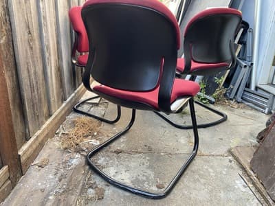 Vintage Herman Miller Equa Chairs Set Of 4 - Thumbnail 6