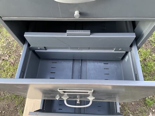 Vintage Cole Steel Metal File Cabinet - Thumbnail 6