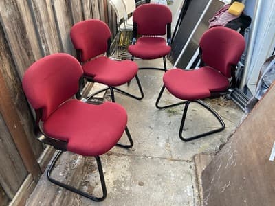 Vintage Herman Miller Equa Chairs Set Of 4 - Thumbnail 17