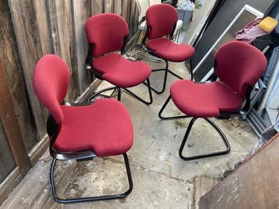 Vintage Herman Miller Equa Chairs Set Of 4 - Thumbnail 22