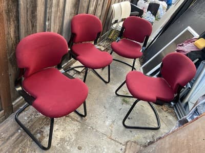 Vintage Herman Miller Equa Chairs Set Of 4 - Thumbnail 18