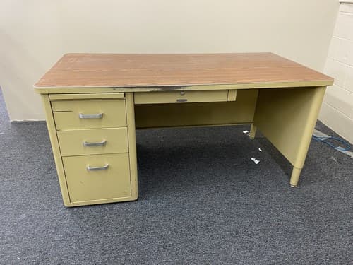 McDowell Craig Mid Century Tanker Desk Credenza - Thumbnail 3