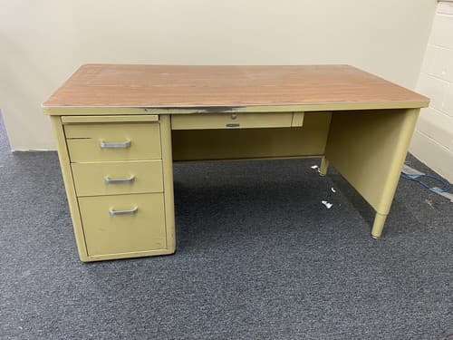 McDowell Craig Mid Century Tanker Desk Credenza - Thumbnail 8