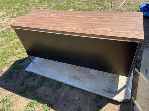 Vintage Mid Century Modern Steelcase Tanker Credenza - Thumbnail 8