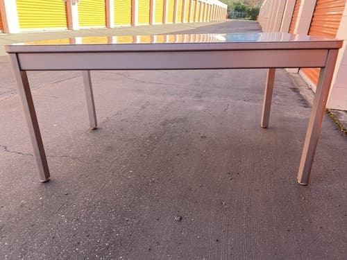 Vintage Mid Century Modern Steelcase Tanker Desk - Thumbnail 3