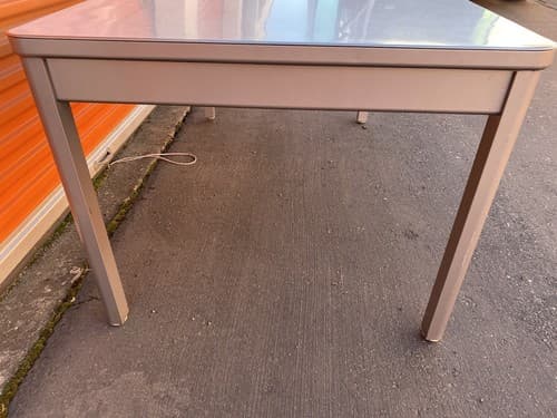 Vintage Mid Century Modern Steelcase Tanker Desk - Thumbnail 6